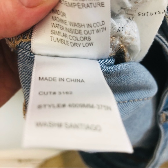 Articles of Society Light Wash Skinny Distressed Jeans/Denim- Size 28 - Picture 3 of 12